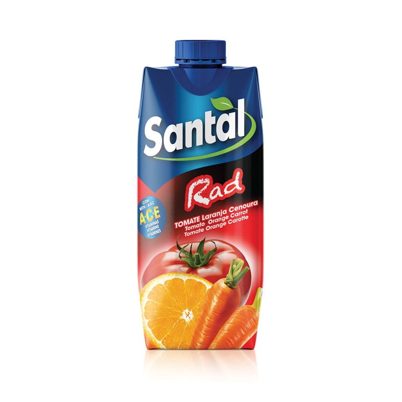 SANTAL RAD TOMATE/LARANJA/CENOURA 0.33